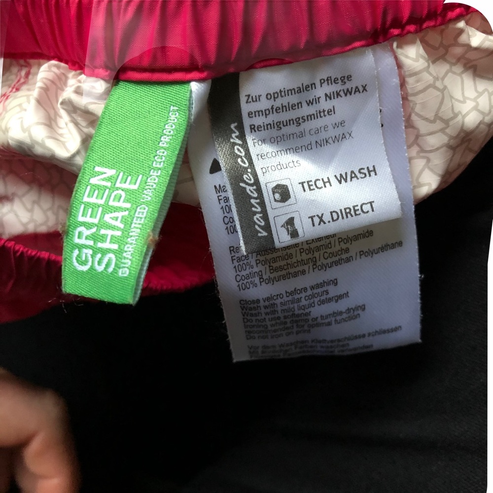 Vaude Cycle/Running  Waterproof Pants - Picture 10 of 10